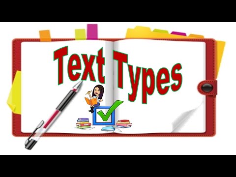 Text Types | Gr. 4-6 | TeacherBethClassTV