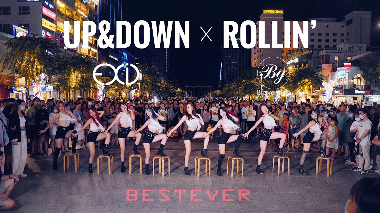 KPOP IN PUBLIC EXID   UPDOWN x Brave Girls   Rollin Dance Cover BESTEVER Project from VietNam