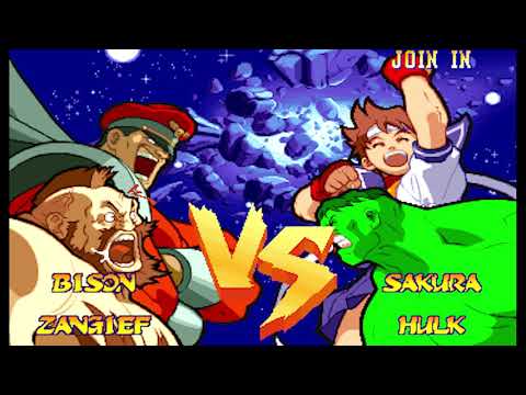 Marvel Super Heroes vs Street Fighter - Zangief / Bison Playthrough ( Aug 10, 2020 )