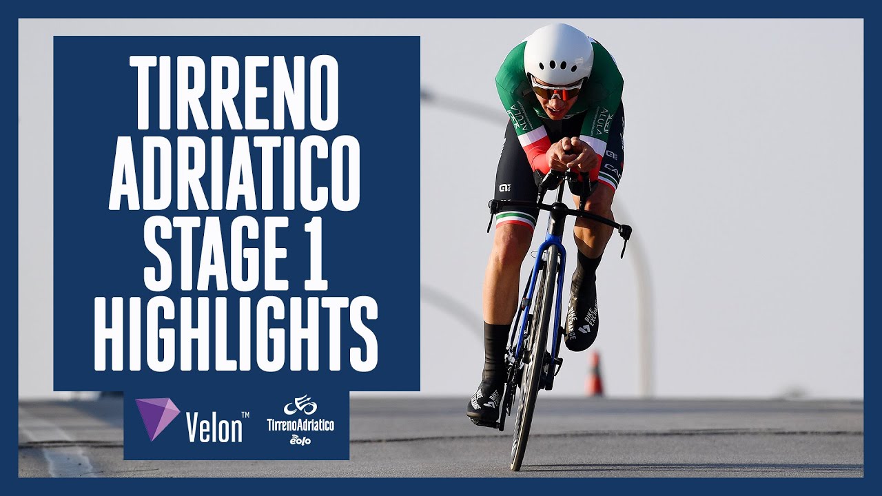Can Anyone Stop Filippo Ganna? Tirreno Adriatico 2022 Stage 1 Highlights