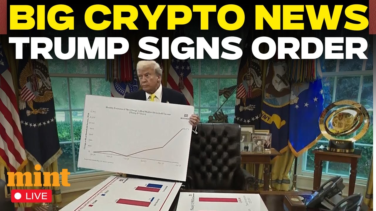 LIVE: BIG NEWS for CRYPTO! Donald Trump Signs Executive Orders | Tariffs |  Bitcoin | Alt Coins | USA