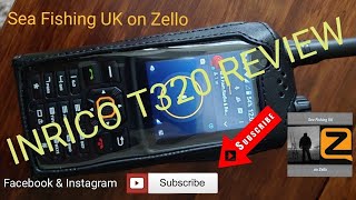 THE INRICO T320 Review. (4G LTE Network Radio) FOR THE ZELLO WALKIE TALKIE. How to use the channels. screenshot 5