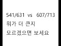 인적성을 위한 분수 대소비교 빨리하기 : 남이 알려주면 쉬운 계산법