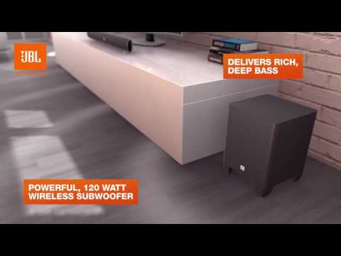 JBL Cinema SB250 2.1 Channel Sound Bar with Wireless Subwoofer