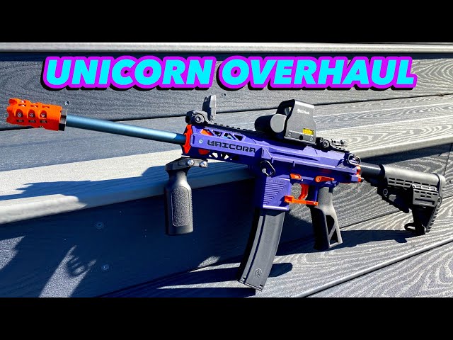 MOD] XYL KM9 Unicorn Blaster Overhaul! (With metal and 3-D printed