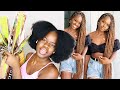 *DETAILED* EXTRA LONG KNOTLESS BRAIDS COLOR #30 | FIRST TIME INSTALLING KNOTLESS BRAIDS