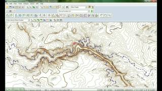 DM Global mapper Area Elevation curve part 1