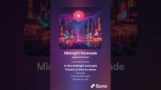 Midnight Serenade#music #作業用bgm #曲 #ai #著作権フリーbgm #著作権フリー #song #bgmsong #lyrics