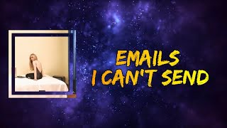 Sabrina Carpenter  - emails i can't send (Lyrics)
