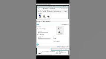 How to do printer finshing in Windows Server 2012