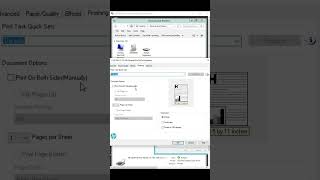 How to do printer finshing in Windows Server 2012
