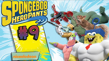 SpongeBob HeroPants - Walkthrough - Part 9 - Level 9 [HD]