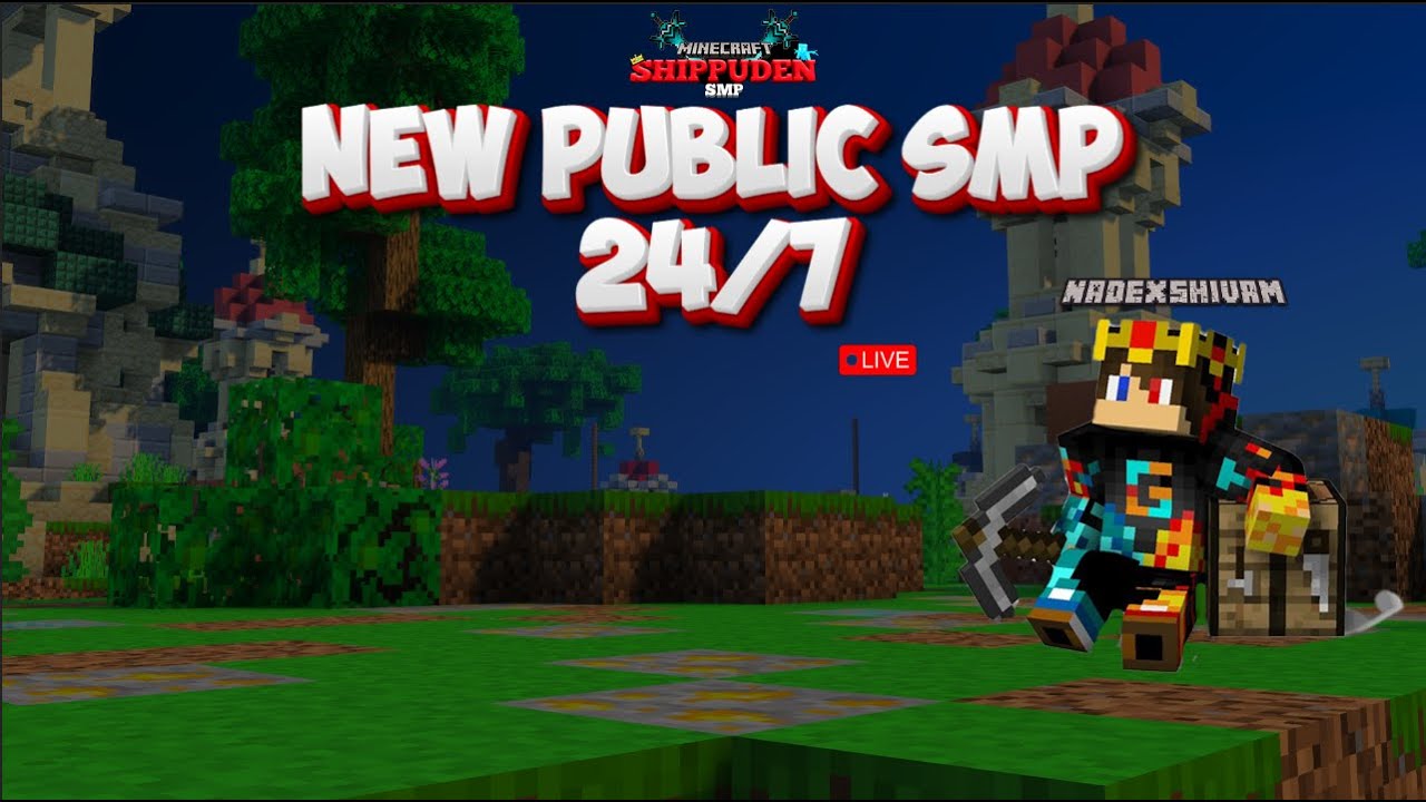 Minecraft Public SMP live best Survival Server - YouTube