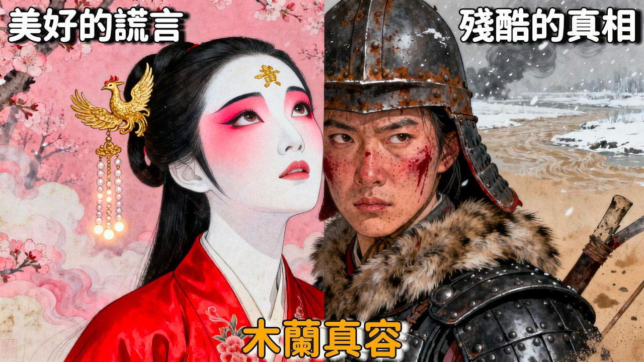 「花木蘭」到底是誰？一個被不斷改寫的女性身份謎題 | 睡前歷史故事