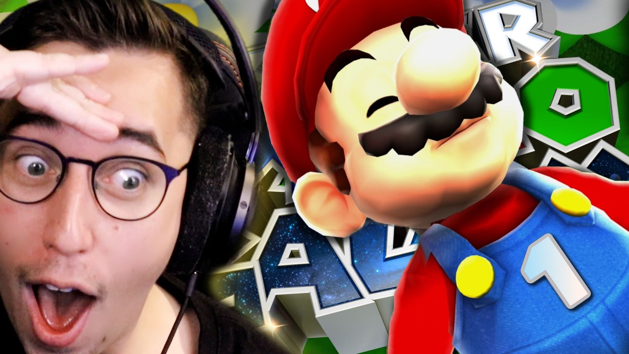 So I finally decided to play Super Mario GALAXY for the very first time ...