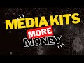 How To Make Money With A Media Kit: Free Template