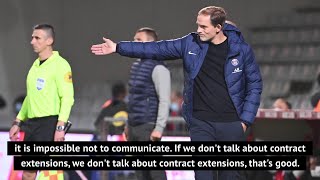 PSG boss Tuchel unfazed by rumours surrounding his future at the club