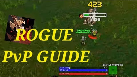 SoD Rogue PvP Backstab build - WoW Season of Discovery