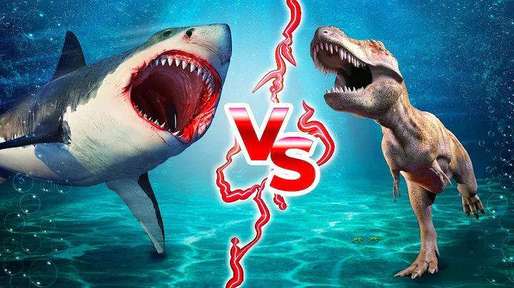 What If Megalodon and T-Rex Met One-on-One