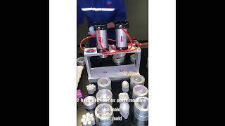 High Efficiency 2 Heads Bath Bomb Press Machine | Custom Molds for Star &amp; Heart Shapes