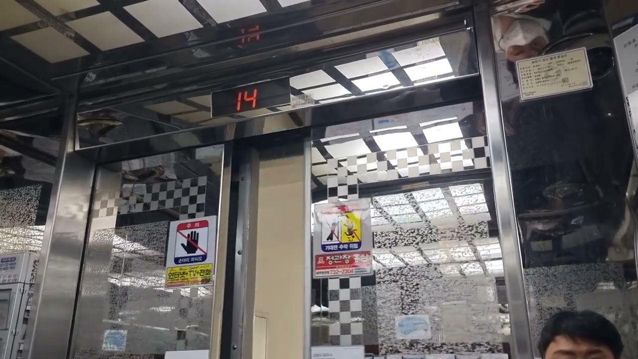 원주 동보렉스7차아파트 금성엘리베이터 탑사기 (14층구간, VP-L3, 60mpm)