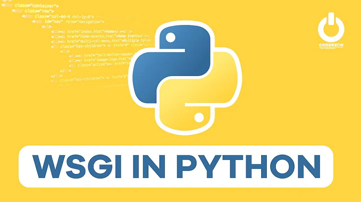 What is the need of WSGI in Python ?