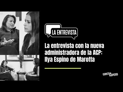La Entrevista con Ilya Espino de Marotta, nueva administradora del Canal de Panamá