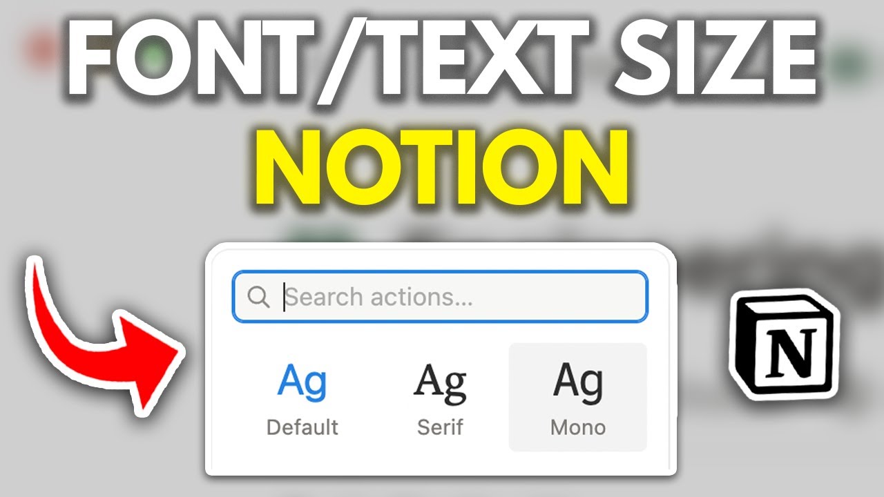 Как изменить шрифт и размер текста в Notion (руководство 2025 года)