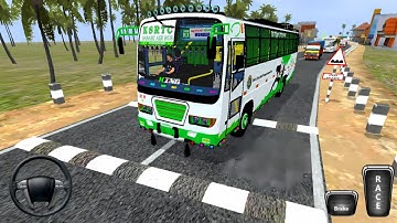 Speed Breaker Map in Bus Simulator Indonesia - KSRTC EXPRESS Bus Mod For Bussid - Bus Game Android 