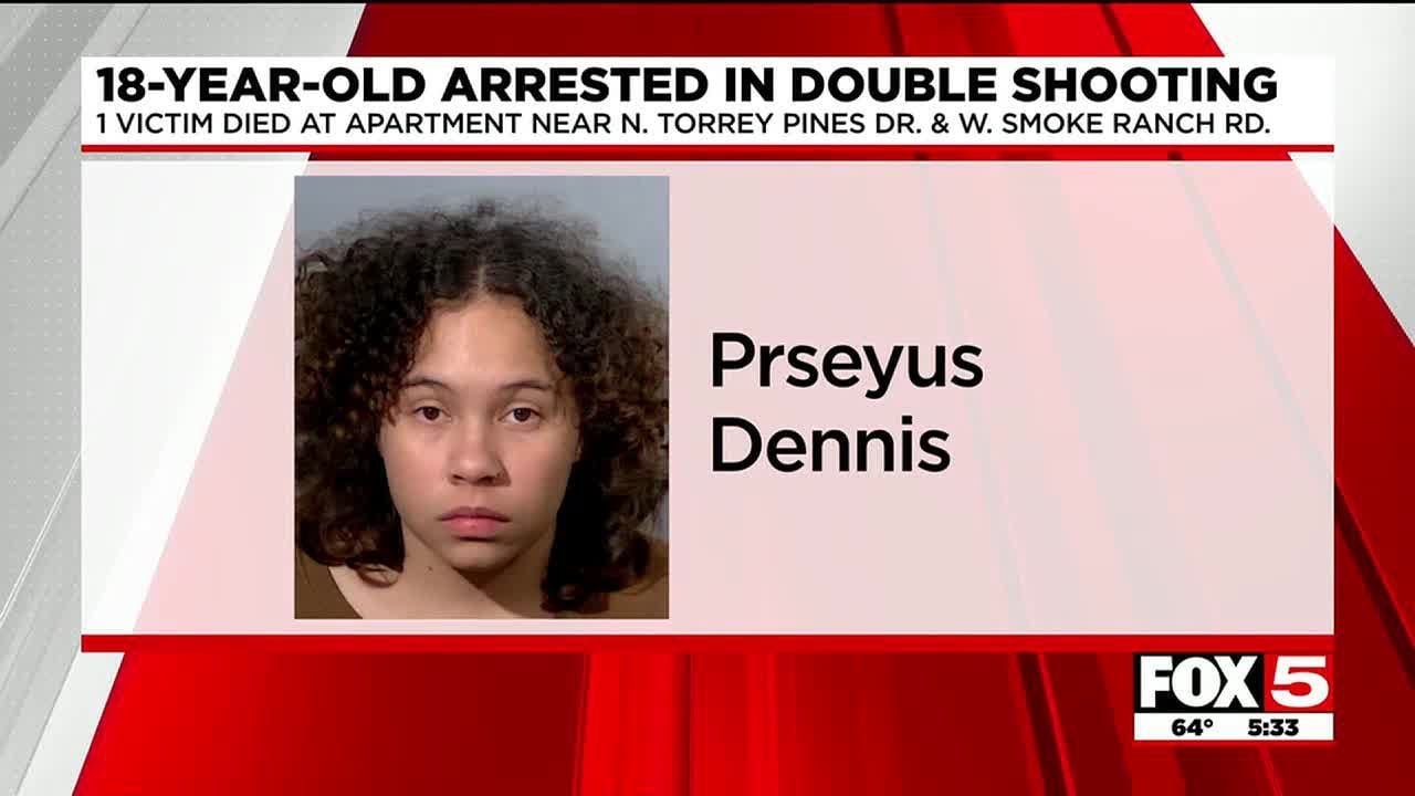 18-year-old arrested in connection with Las Vegas double shooting - YouTube