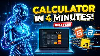 Build a Calculator Using HTML, CSS & JavaScript with ChatGPT 🔥 | Beginner Web Development Project