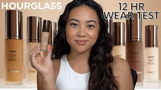 HOURGLASS AMBIENT SOFT GLOW FOUNDATION REVIEW | 12 HR WEAR TEST screenshot 5