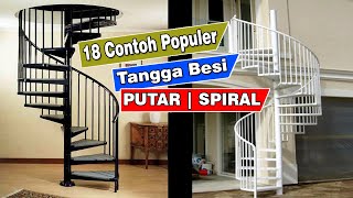 18 Contoh Pilihan Tangga Besi Putar | Spiral Terbaru
