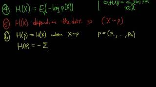 Famous (Info 1.2) Entropy - Definition (continued) Wealth