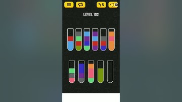 Water Sort Puzzle Level 102 | Level 102