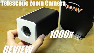 REVIEW: Dwarf Telescope for Smartphones! Amazing Optical Zoom 1000x Camera screenshot 1