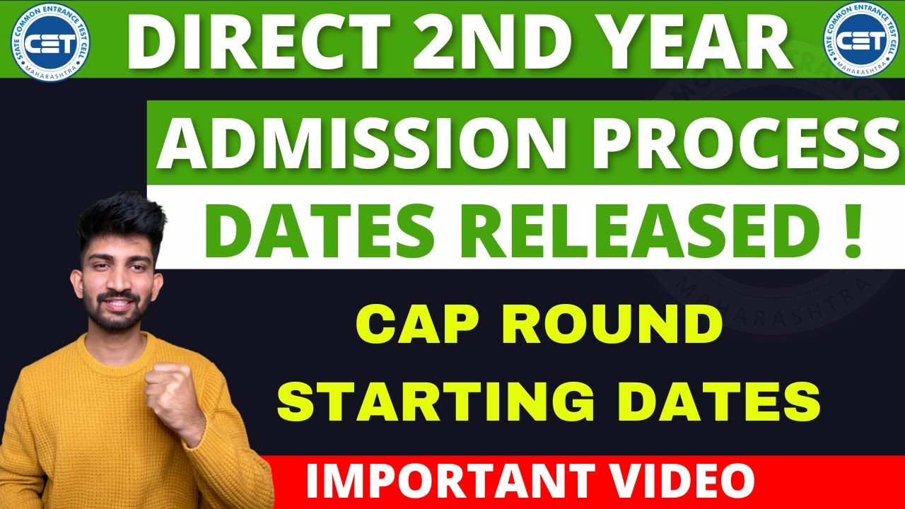 Direct 2nd Year Admission Process Dates Released DSE Admission Dates