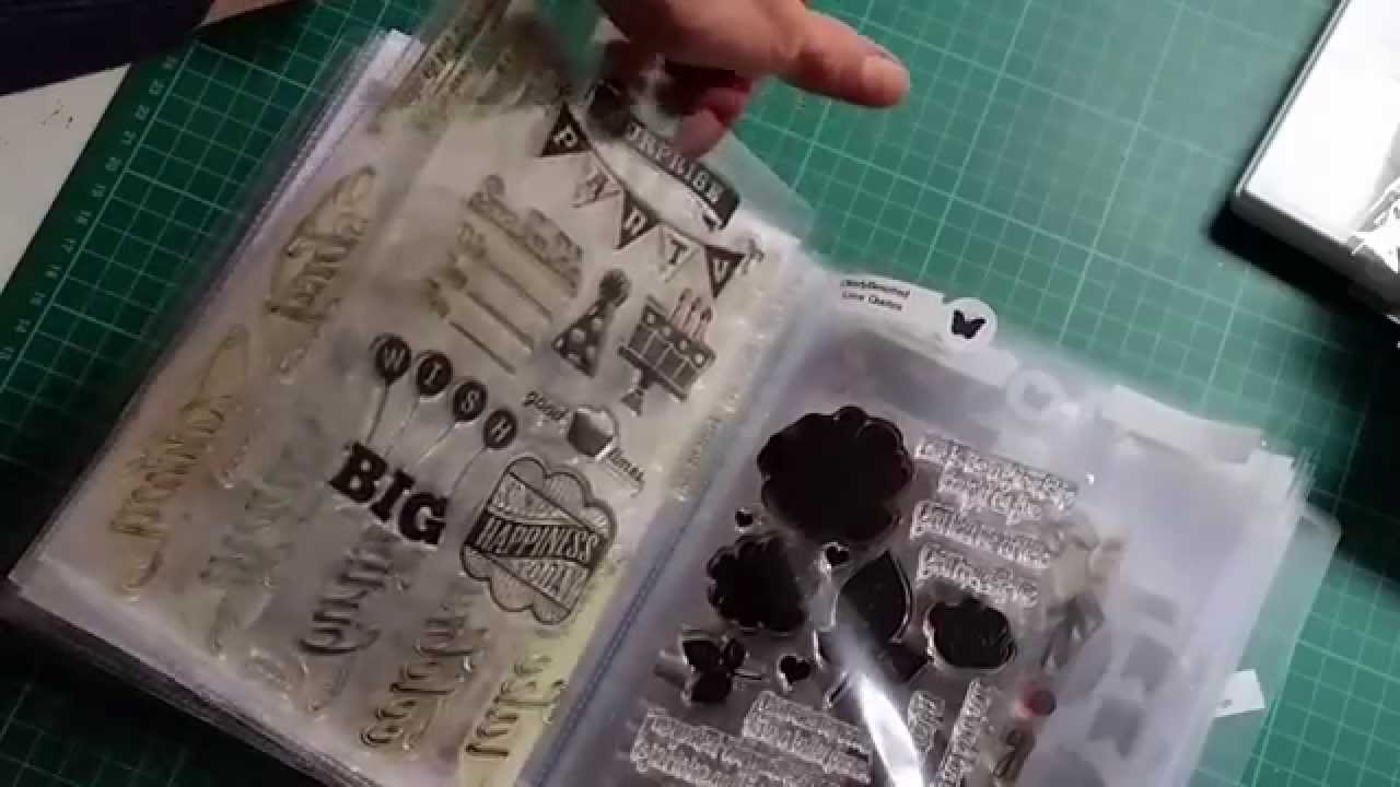 How to Store Rubber Stamps and Craft Stamps
