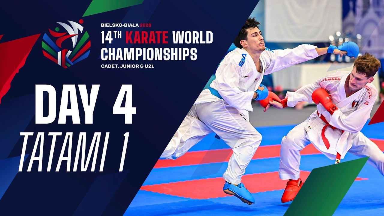 LIVE BRONZE MEDALS! 🔴 World Cadet, Junior & U21 Championships Bielsko-Biala 2026 Day 4 – Tatami 1