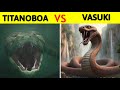 Vasuki indicus vs titanoboa who would win      vasuki    titanoboa