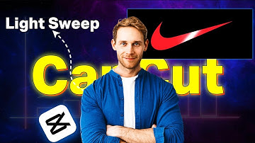 How to make Light Sweep effect in CapCut