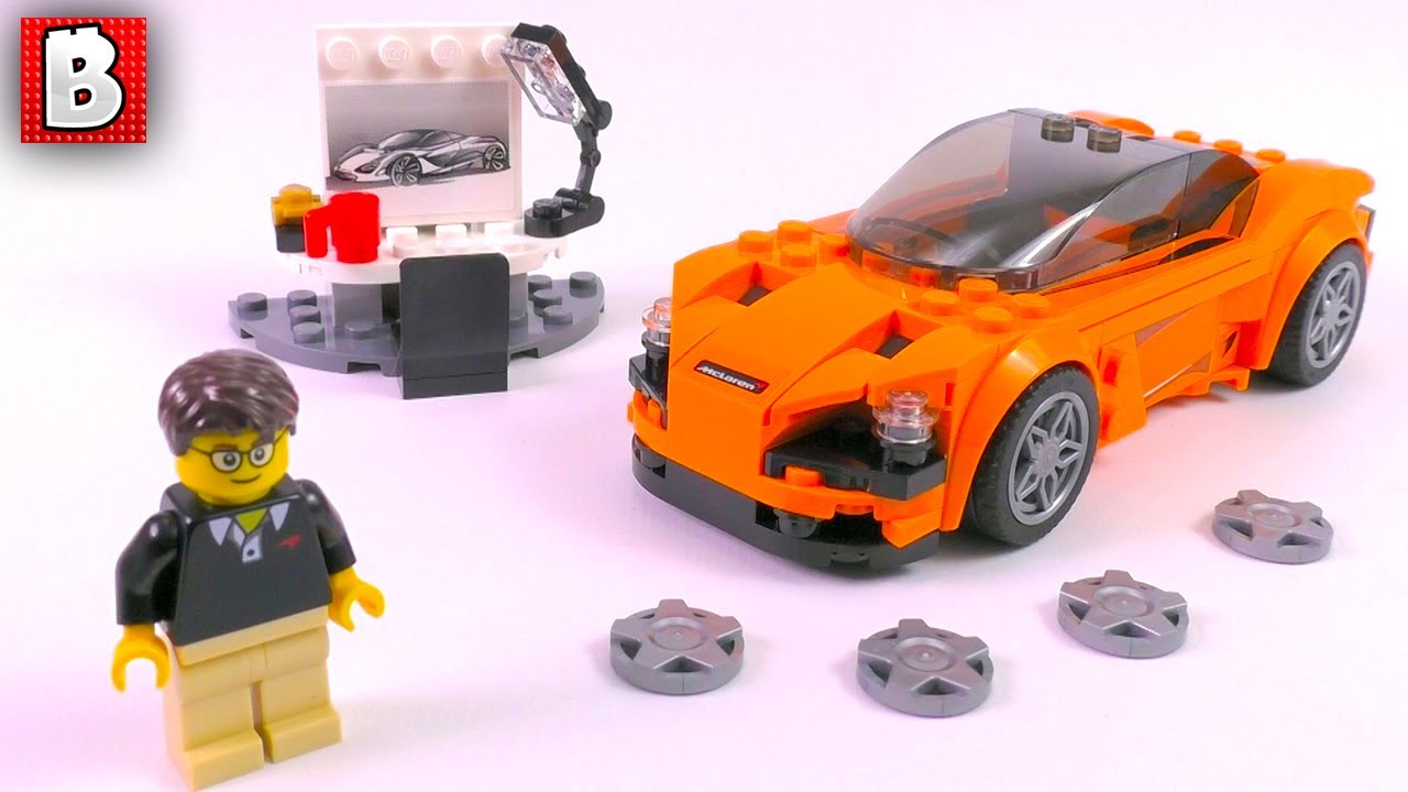 Awesome LEGO McLaren 720S 75880! | Speed Champions 2017 Comparison | Unbox  Build Time Lapse Review