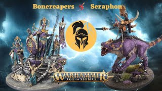 Age of Sigmar Battle Report: New Seraphon vs NEW Ossiarch Bonereapers