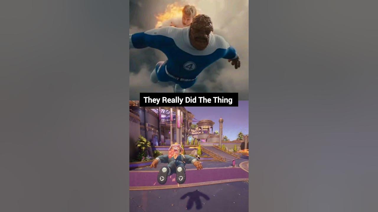 The Thing & Human Torch New TeamUp 🗿#marvelrivals