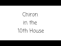 Chiron 10th house | The Wounded Character | Our Life Coaches