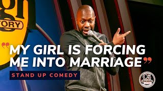 My Girl is Forcing Me Into Marriage - ComedianTrey Elliot - Chocolate Sundaes Standup Comedy