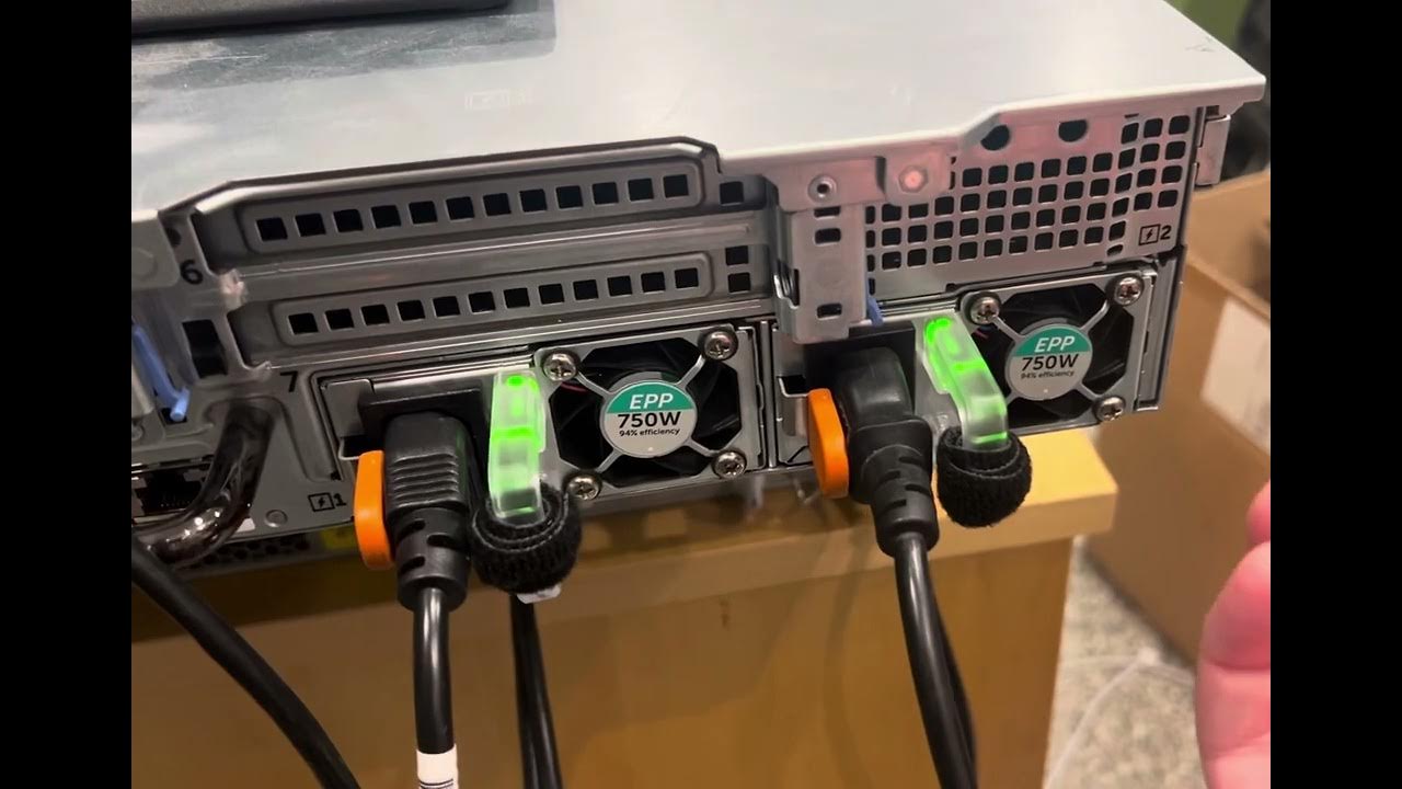 Dell PowerEdge R730 Power Supply Fan Speed Weirdness YouTube