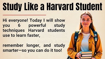 Study Like a Harvard Student 🔥|| 6 Proven Study Techniques to Learn Faster & Remember More ✅