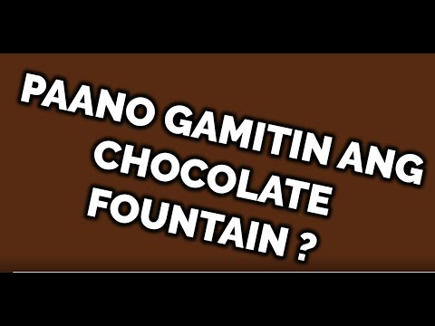 Video: Paggamit Ng Panloob Na Mga Fountain