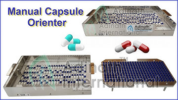 Manual Capsule Orienter, Capsule Filling Machine with Orienter